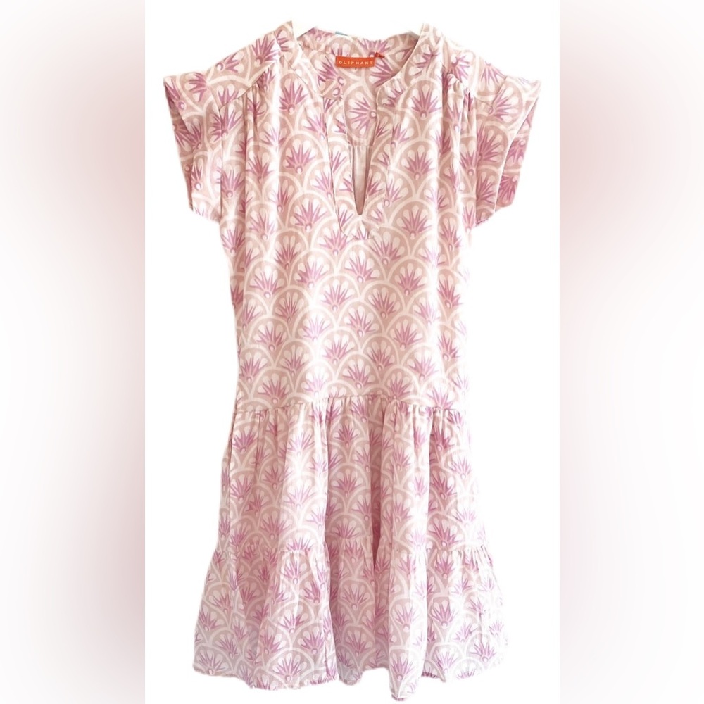 Tuckernuck-Oliphant Roll Sleeve Capella Dress, Lilac S